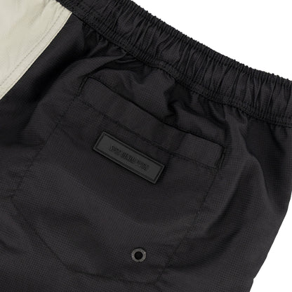 Mendes Swim Short  - Black/Light Green