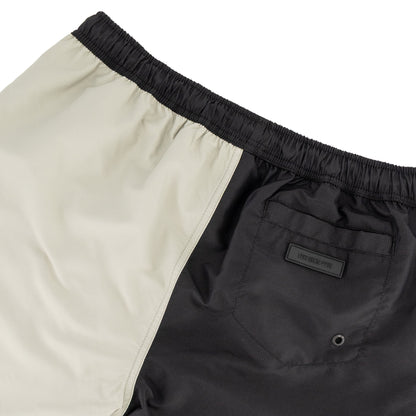 Mendes Swim Short  - Black/Light Green