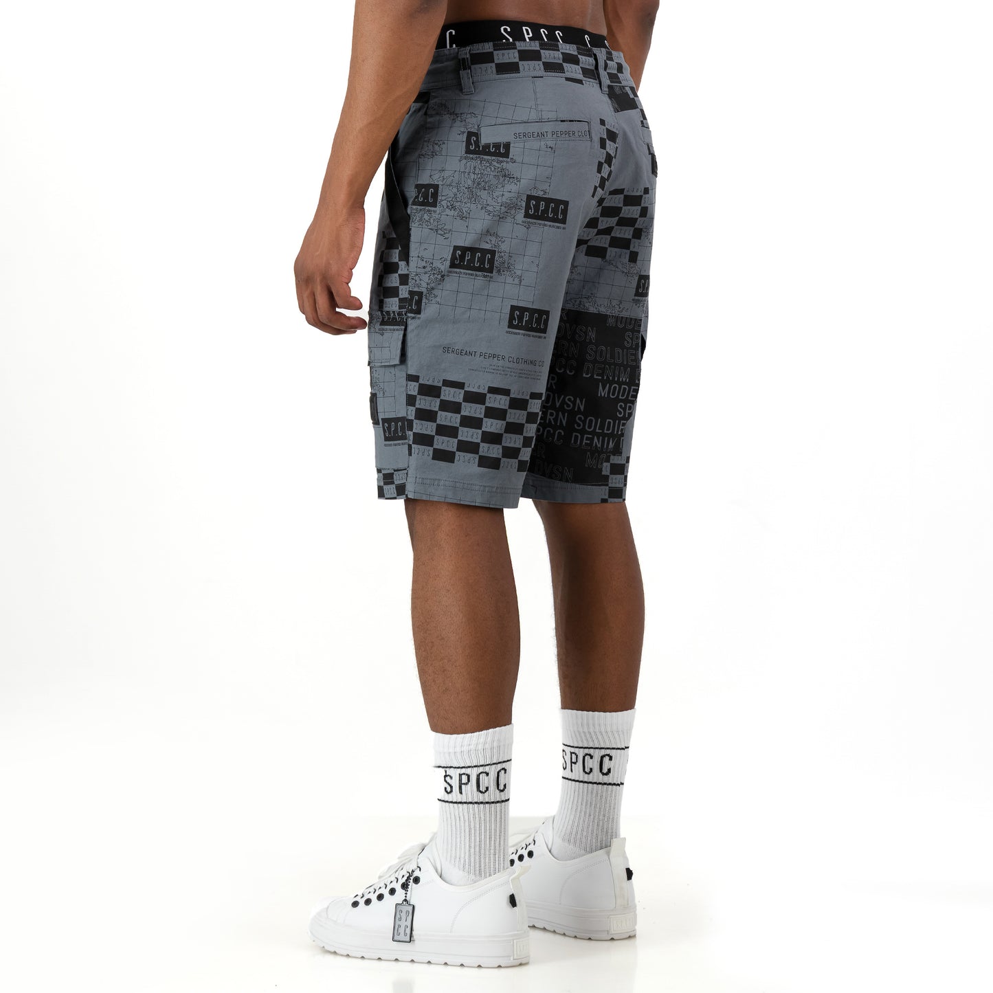 Libertine Utility Short  - Blue Grey