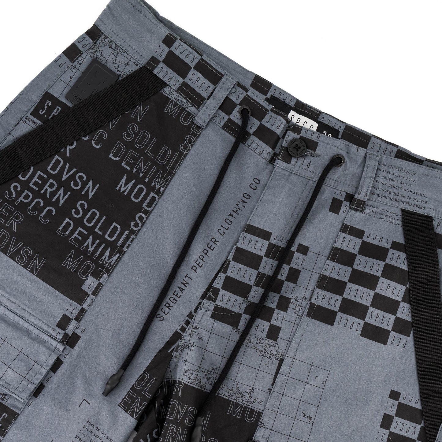 Libertine Utility Short  - Blue Grey