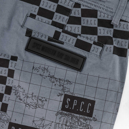 Libertine Utility Short  - Blue Grey