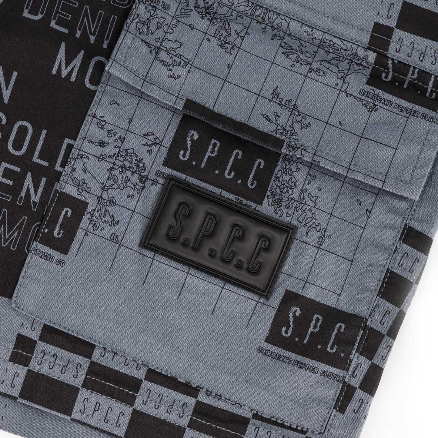 Libertine Utility Short  - Blue Grey