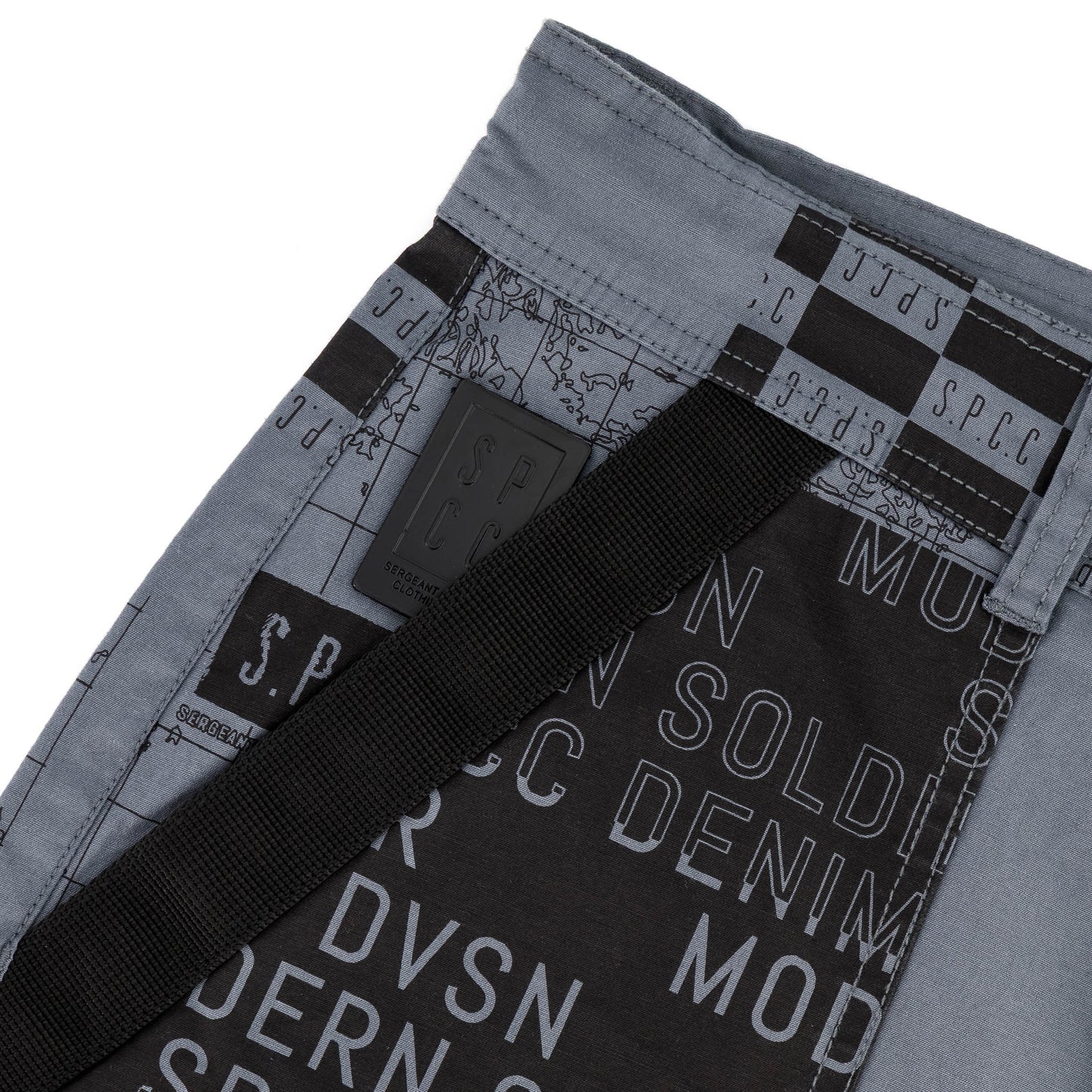 Libertine Utility Short  - Blue Grey