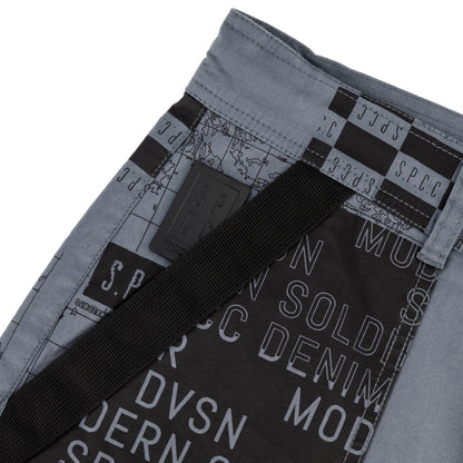 Libertine Utility Short  - Blue Grey