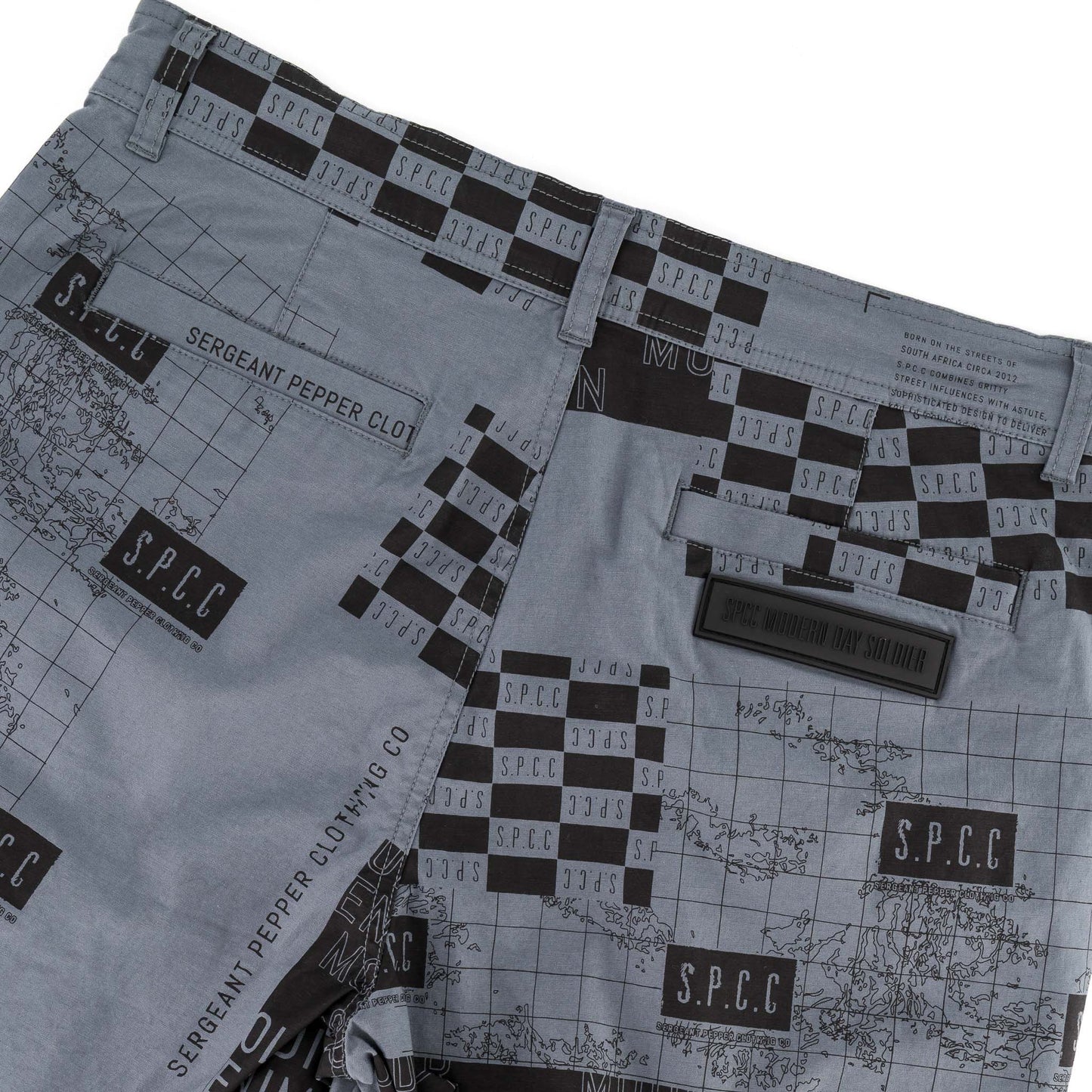 Libertine Utility Short  - Blue Grey