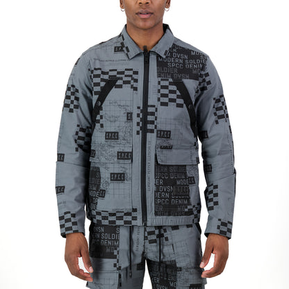 Libertine Jacket  - Blue Grey