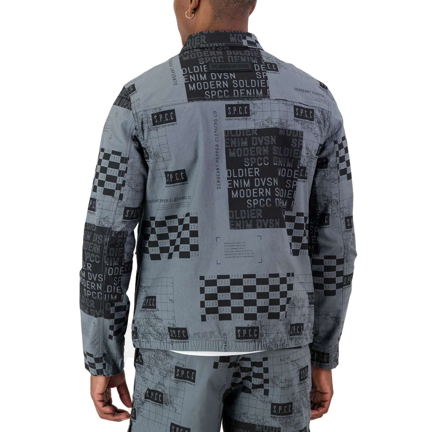 Libertine Jacket  - Blue Grey