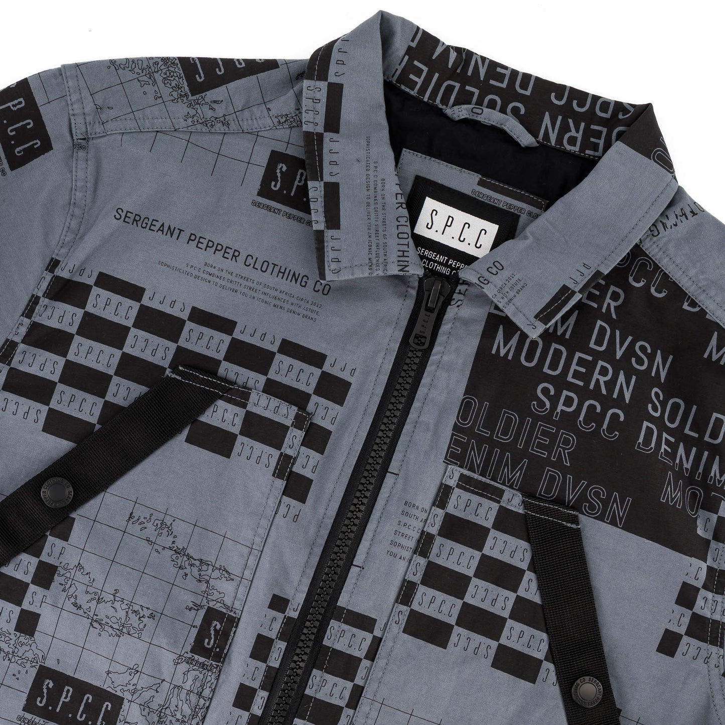 Libertine Jacket  - Blue Grey