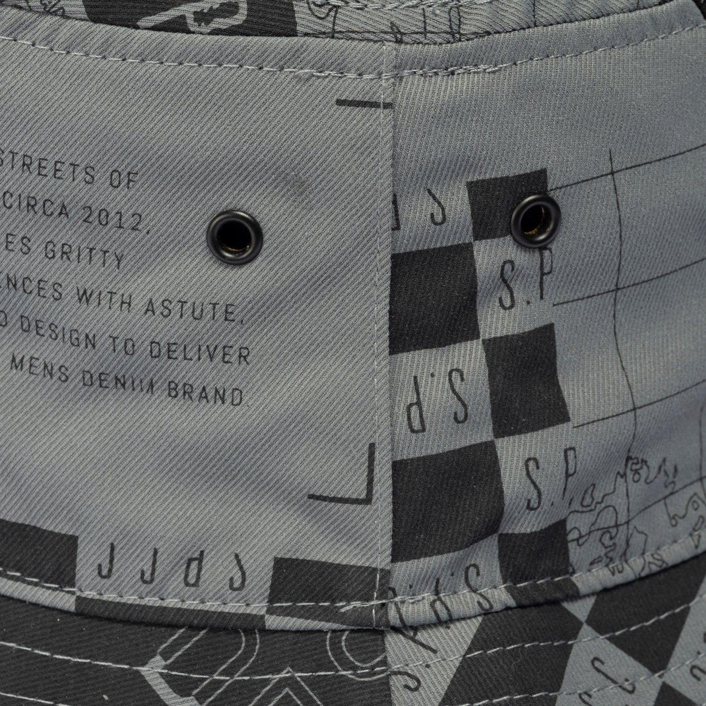 Libertine Bucket Hat  - Blue Grey