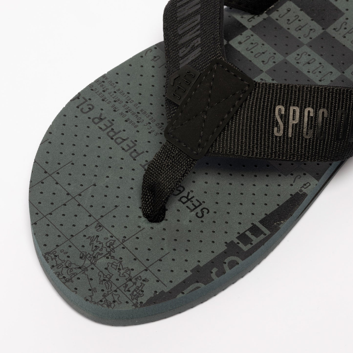 Libertine Flip Flops  - Blue Grey