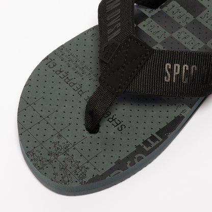 Libertine Flip Flops  - Blue Grey