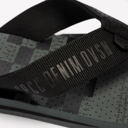 Libertine Flip Flops  - Blue Grey