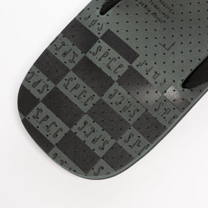 Libertine Flip Flops  - Blue Grey