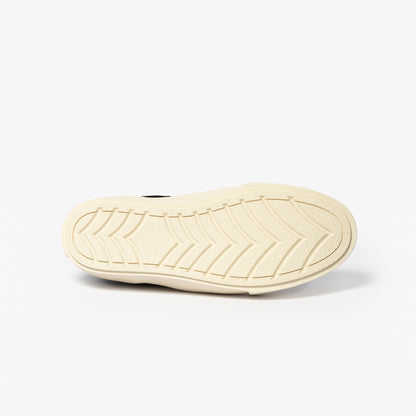 MDS Aviator Lo Leather Sneakers  - Black