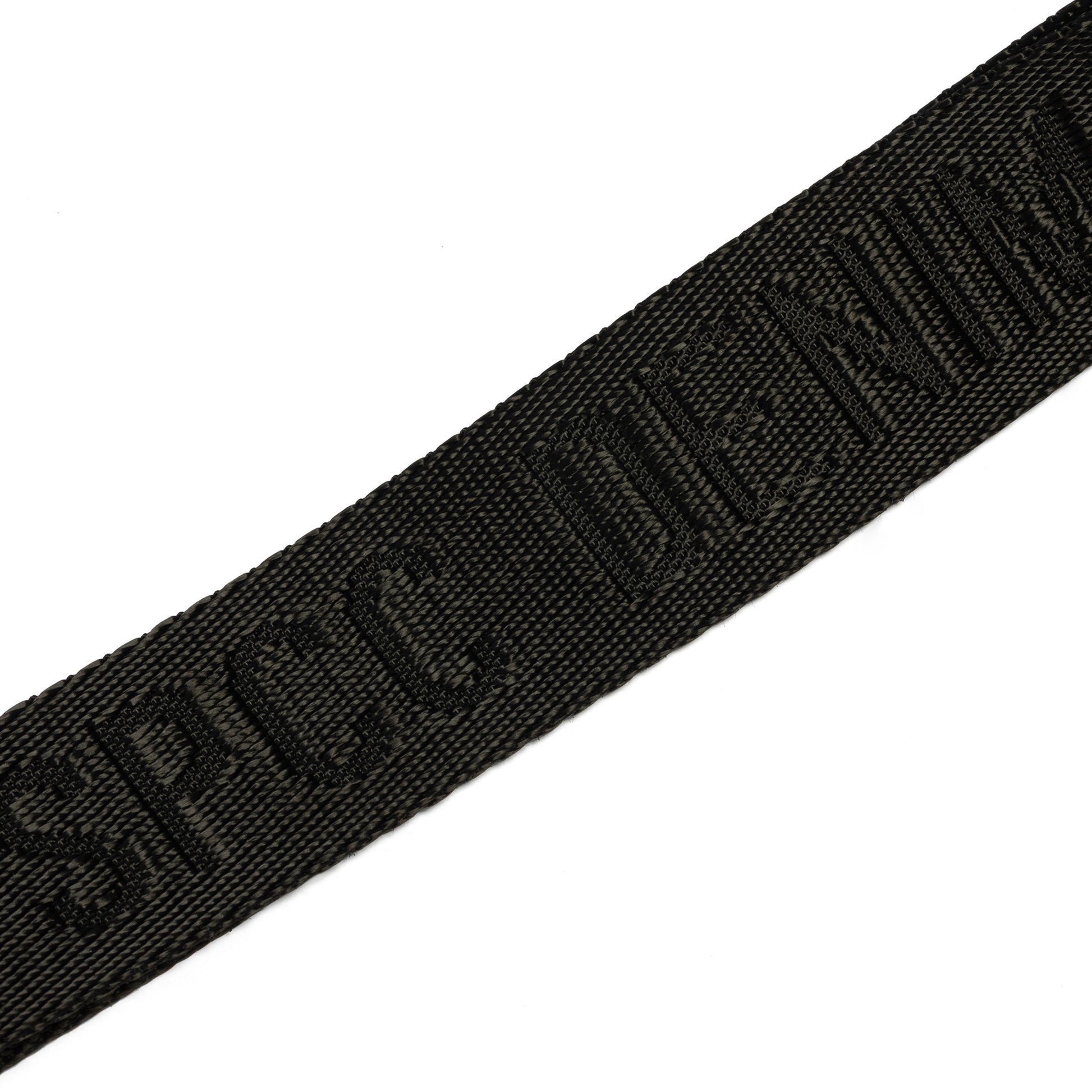 Surge Atlas Hip Bag - Black showing SPCC print on strap, highlighting its urban style and functionality.