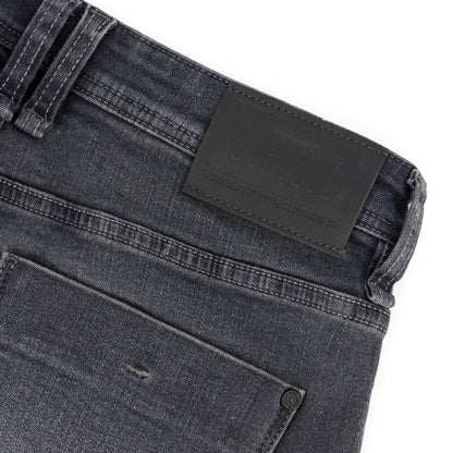 Distortion Jeans  - Washed Black