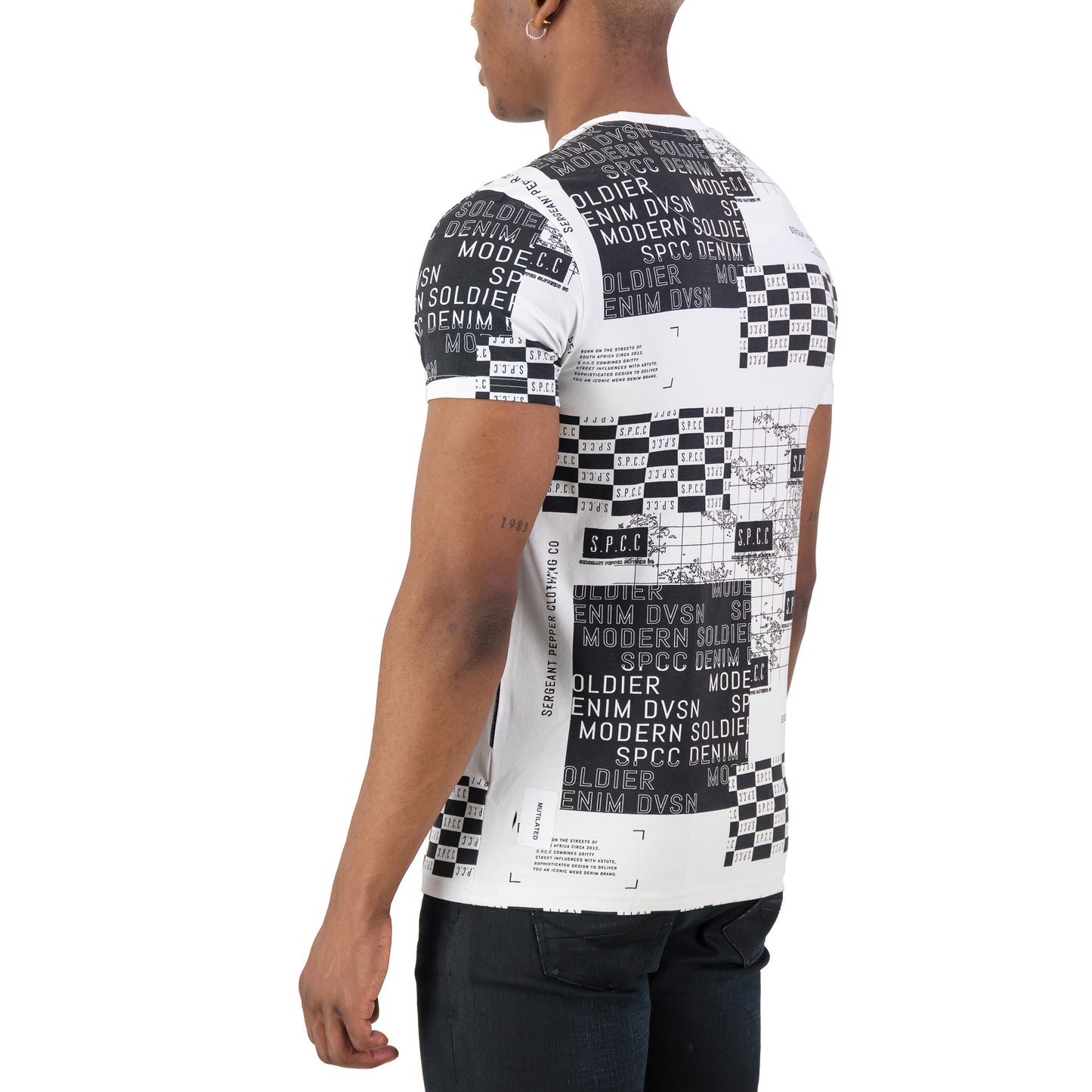 Cantrell Tee  - White