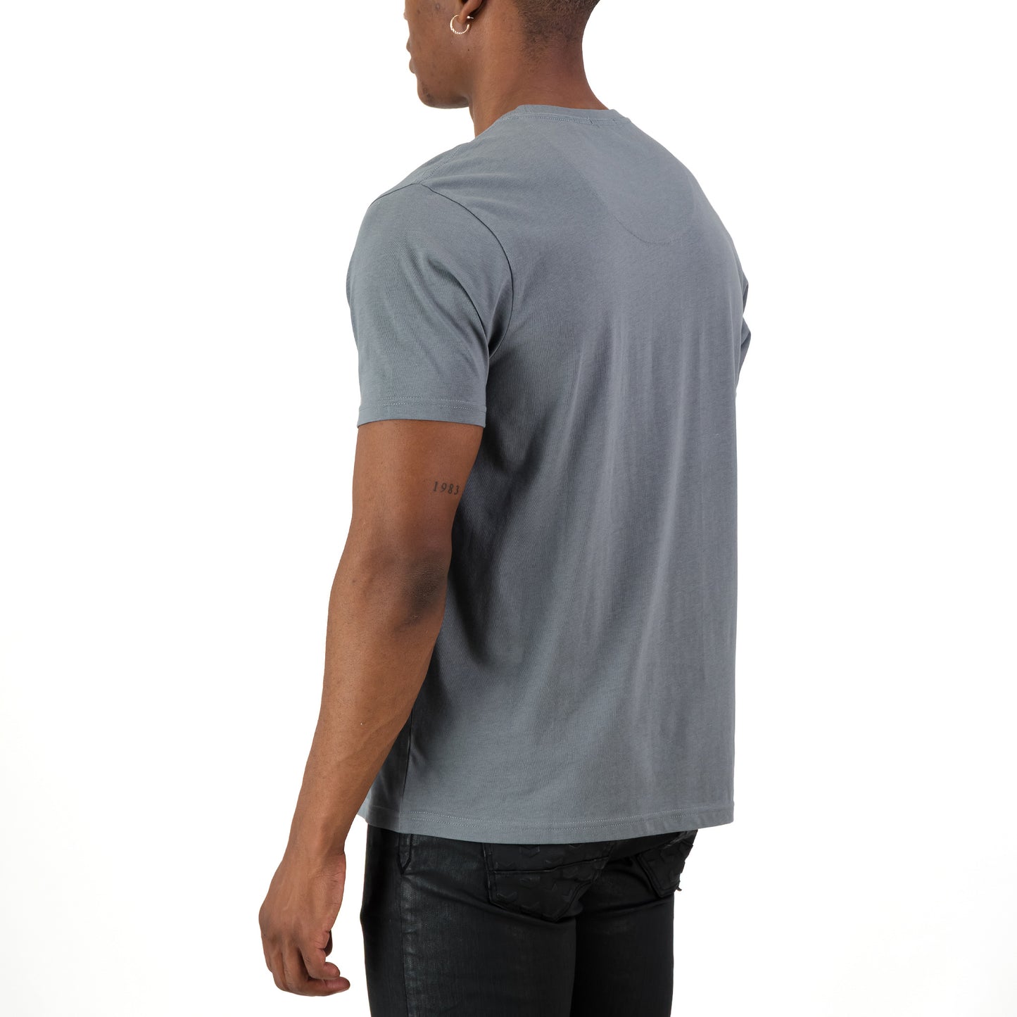 Diego Tee  - Blue Grey