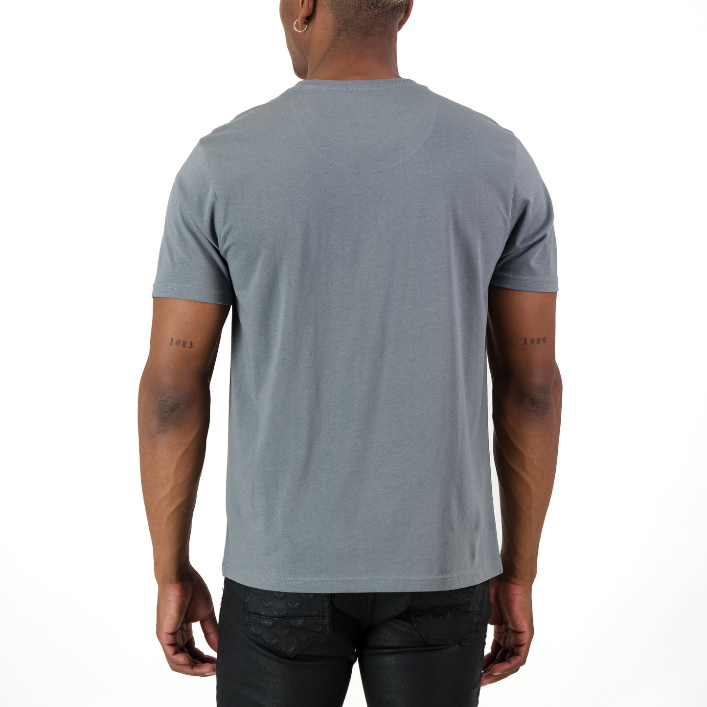 Diego Tee  - Blue Grey