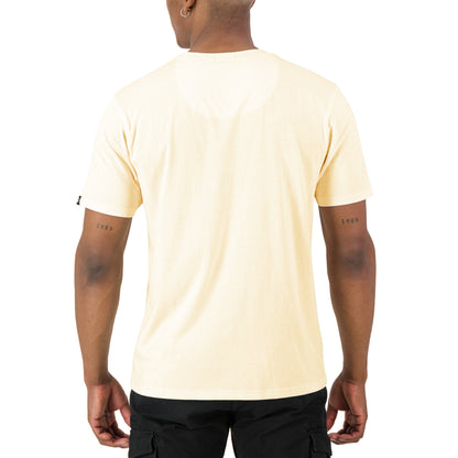 Romain Tee - Off White back view showing soft-touch jersey fabric and relaxed fit.