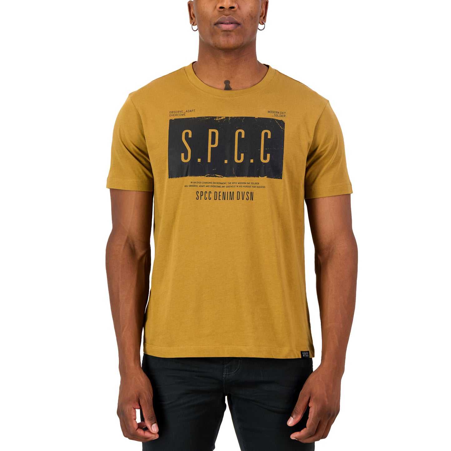 Elias Tee  - Mustard