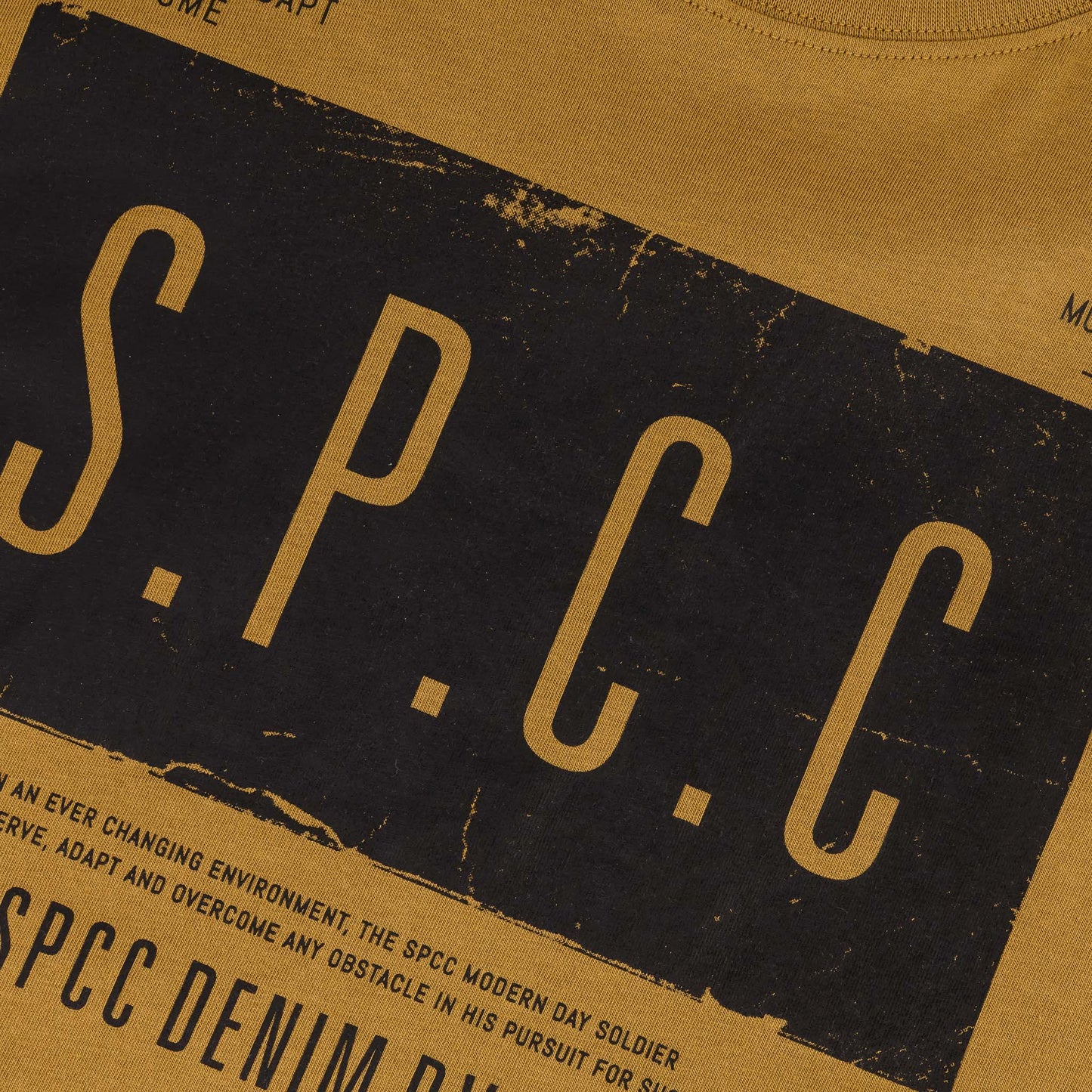 Elias Tee  - Mustard