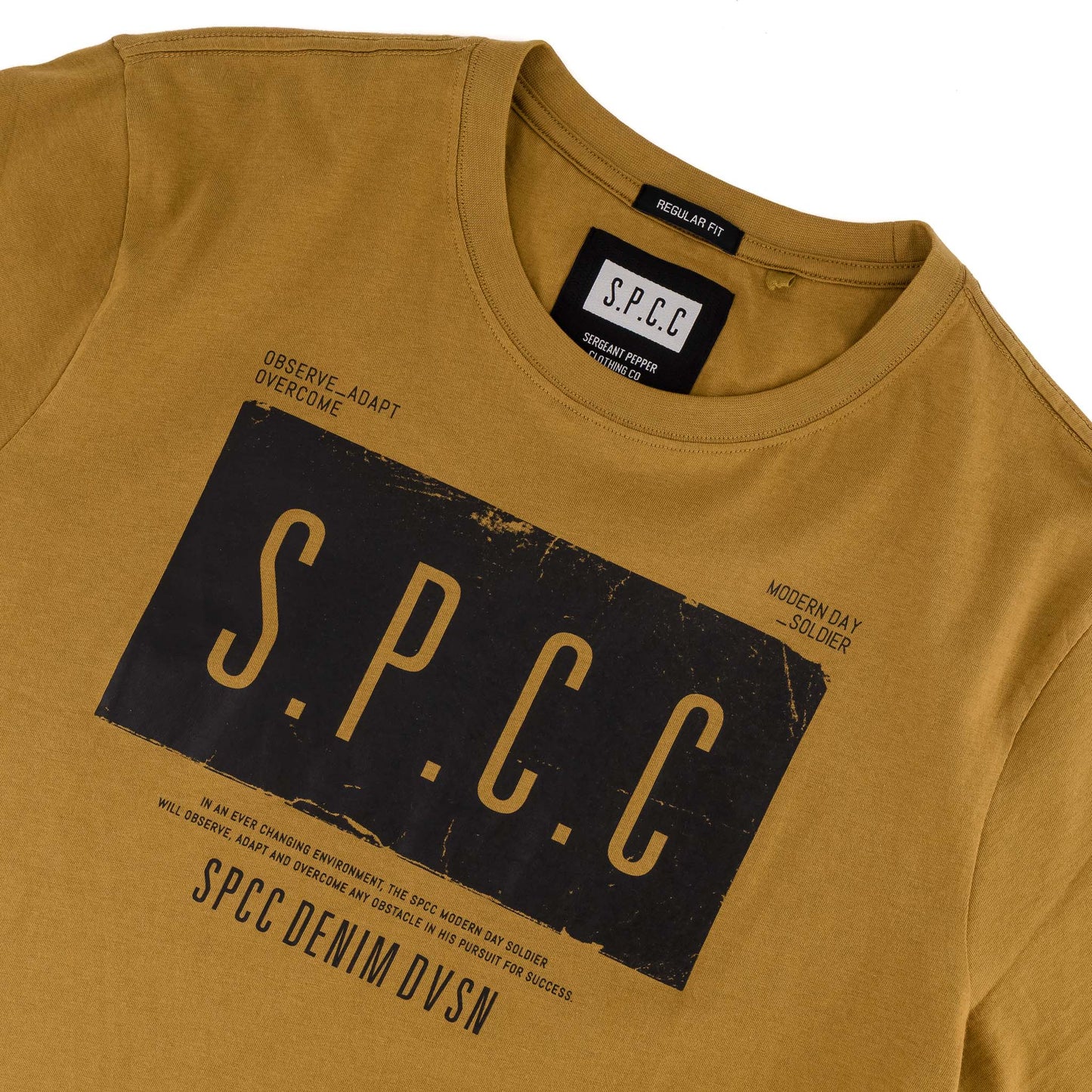 Elias Tee  - Mustard