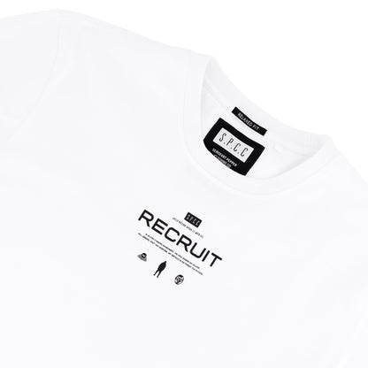 Recruit X Tee  - White