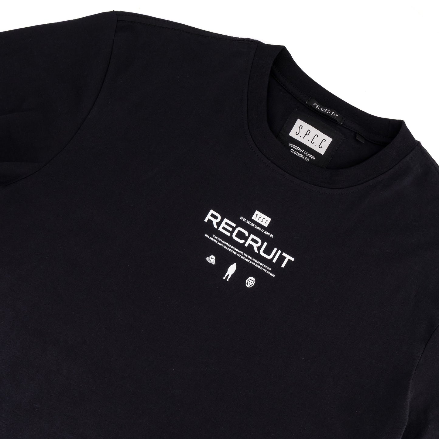 Recruit X Tee  - Black