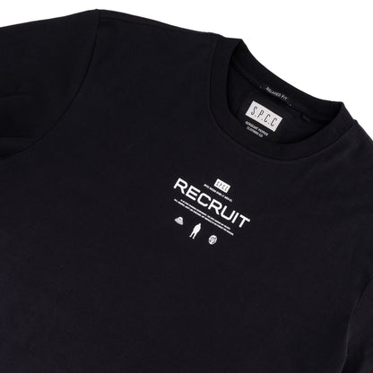 Recruit X Tee  - Black