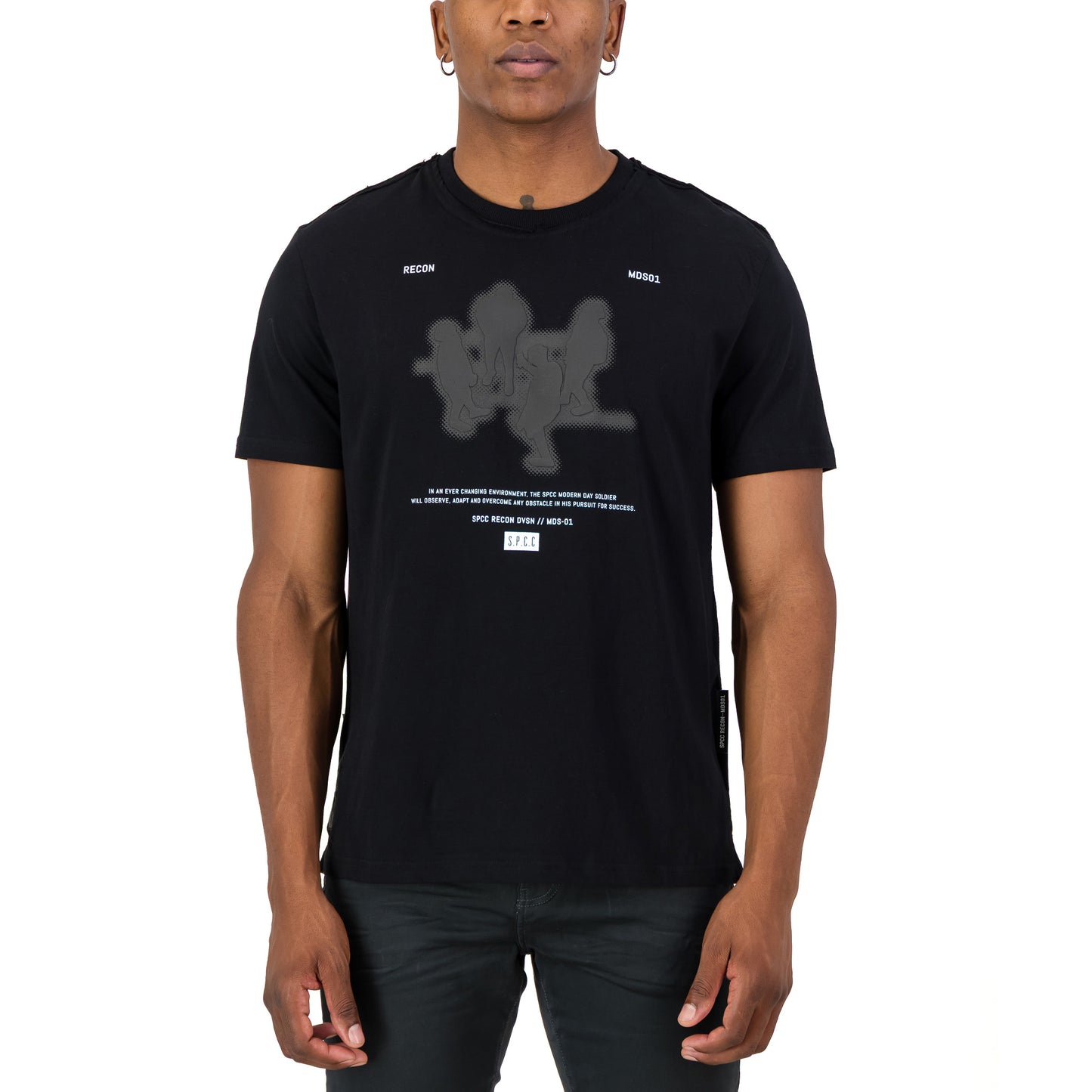 Recon Barrett Tee  - Black