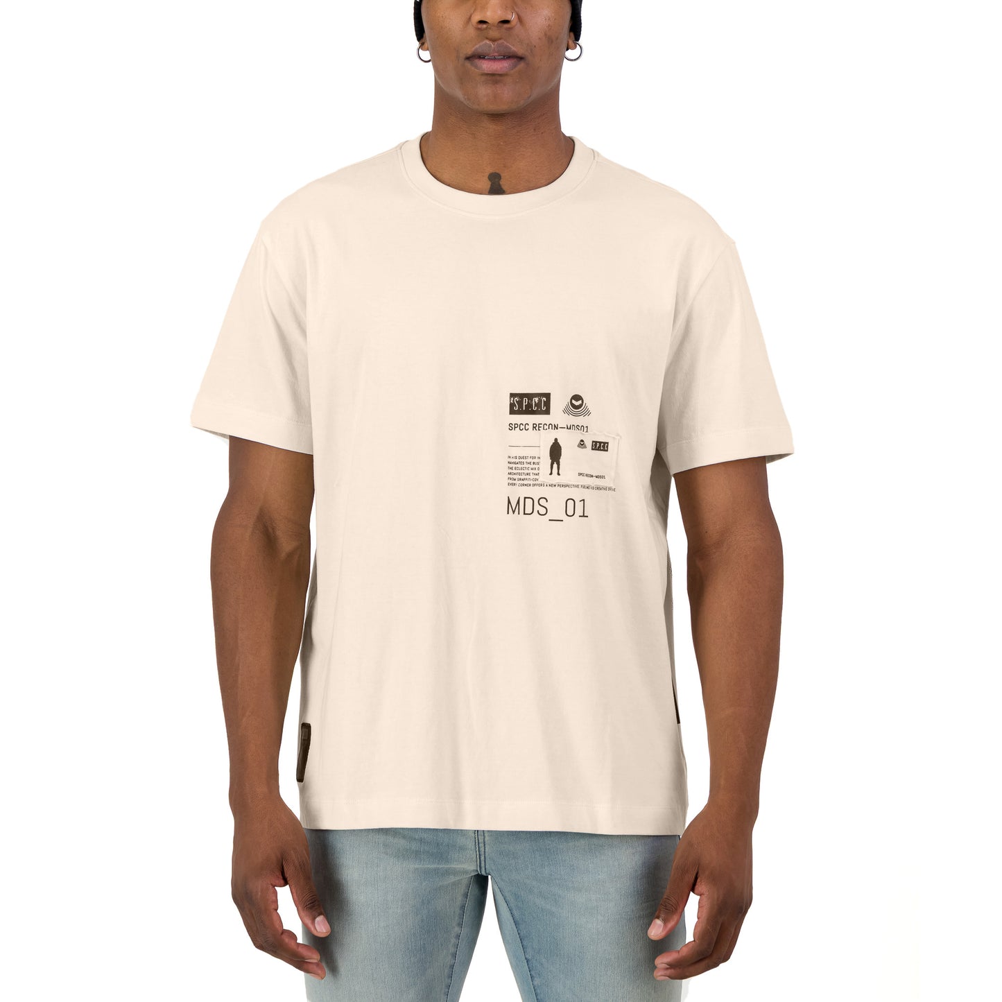 Recon Dune Force Tee  - Off White