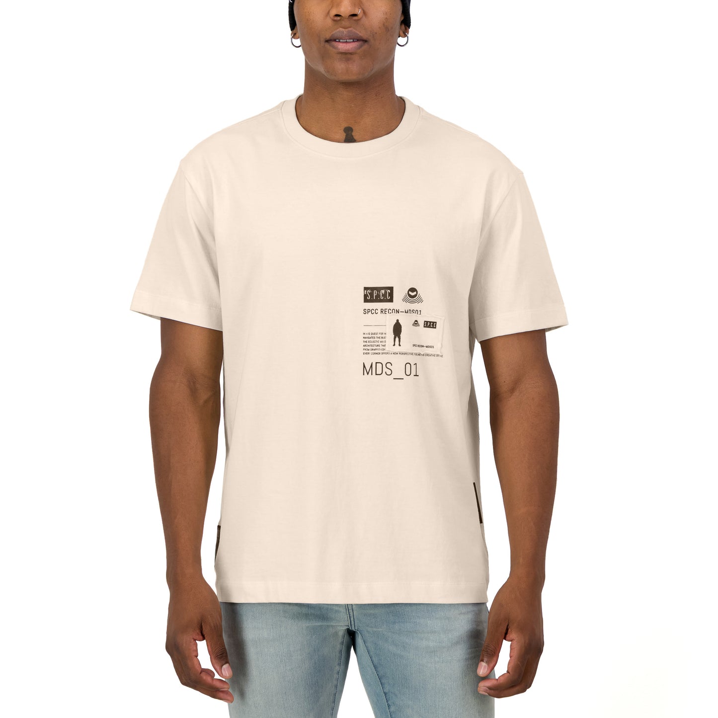 Recon Dune Force Tee  - Off White