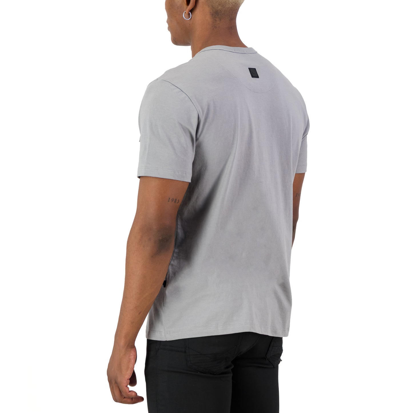 Zane Tee  - Mid Grey