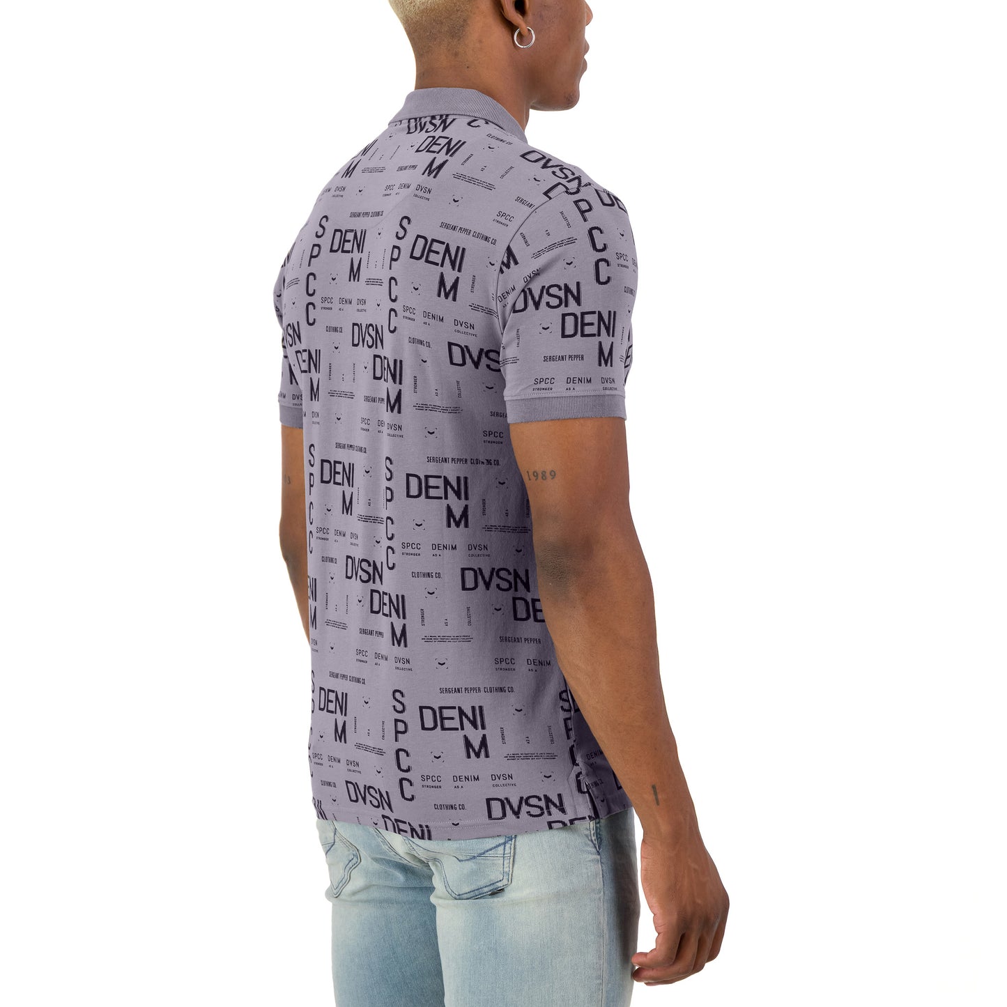 Harlan Golfer  - Light Blue