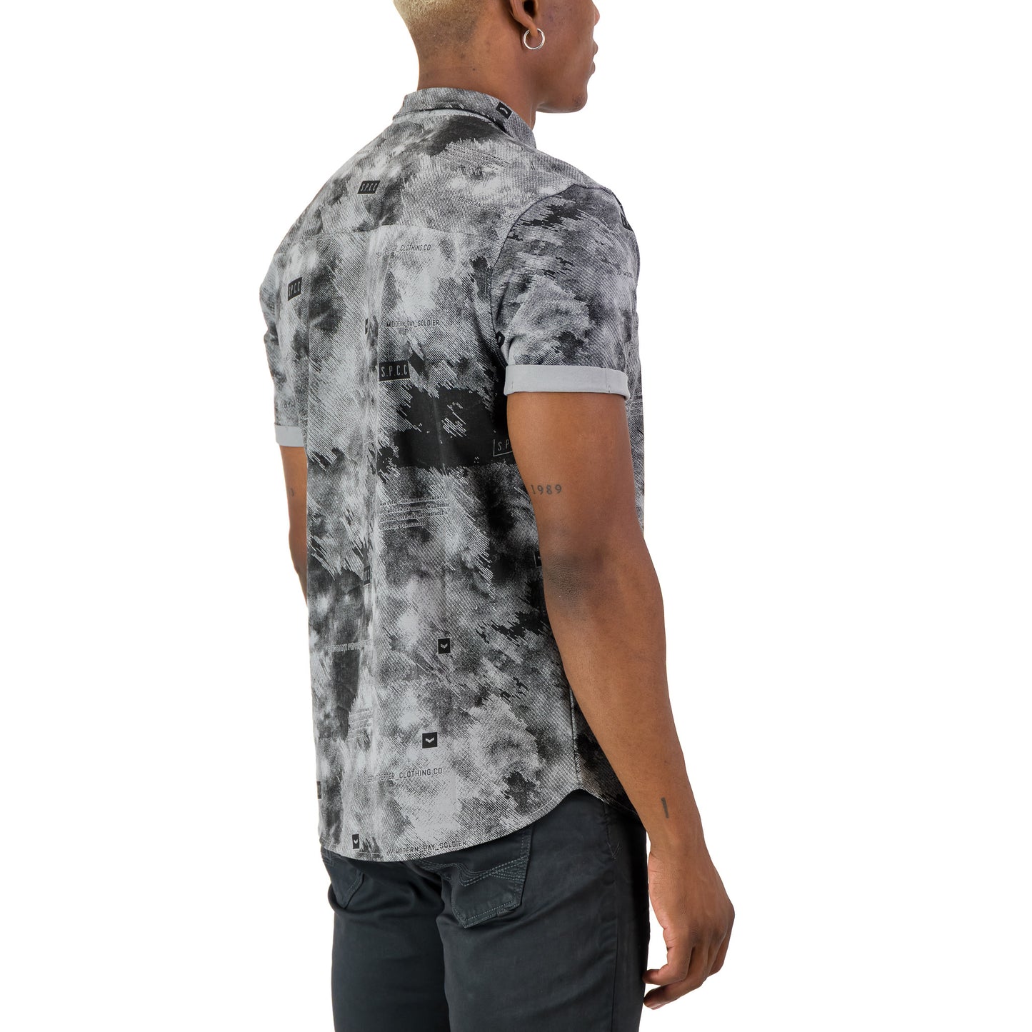 Ronan Shirt  - Mid Grey