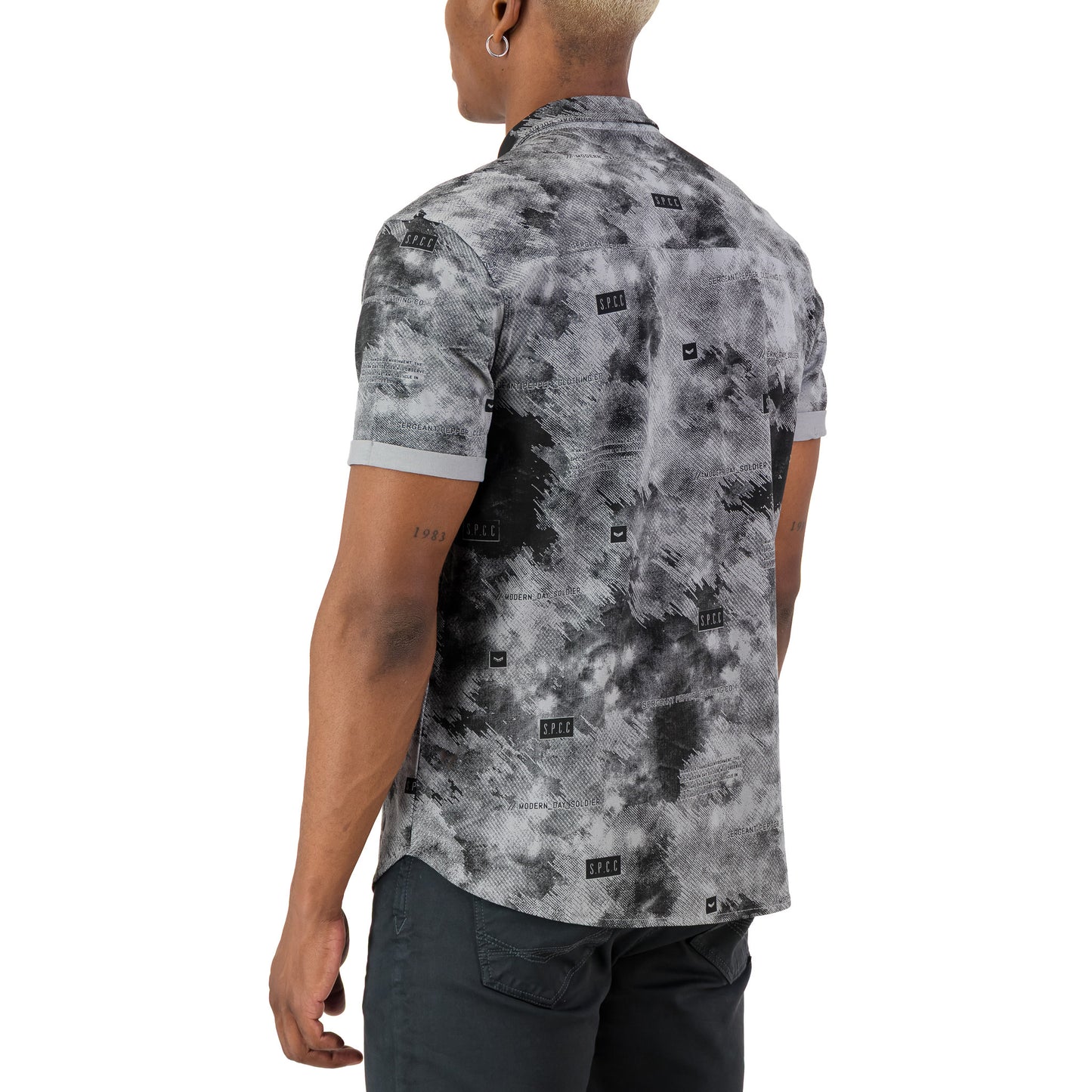 Ronan Shirt  - Mid Grey