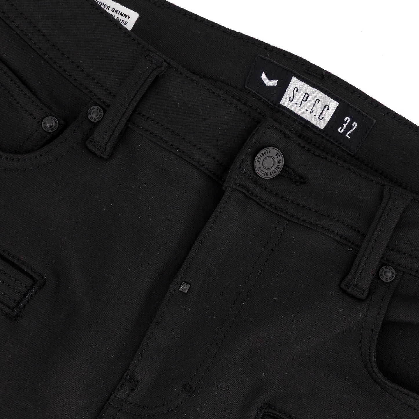 Night Vision Jeans  - Black
