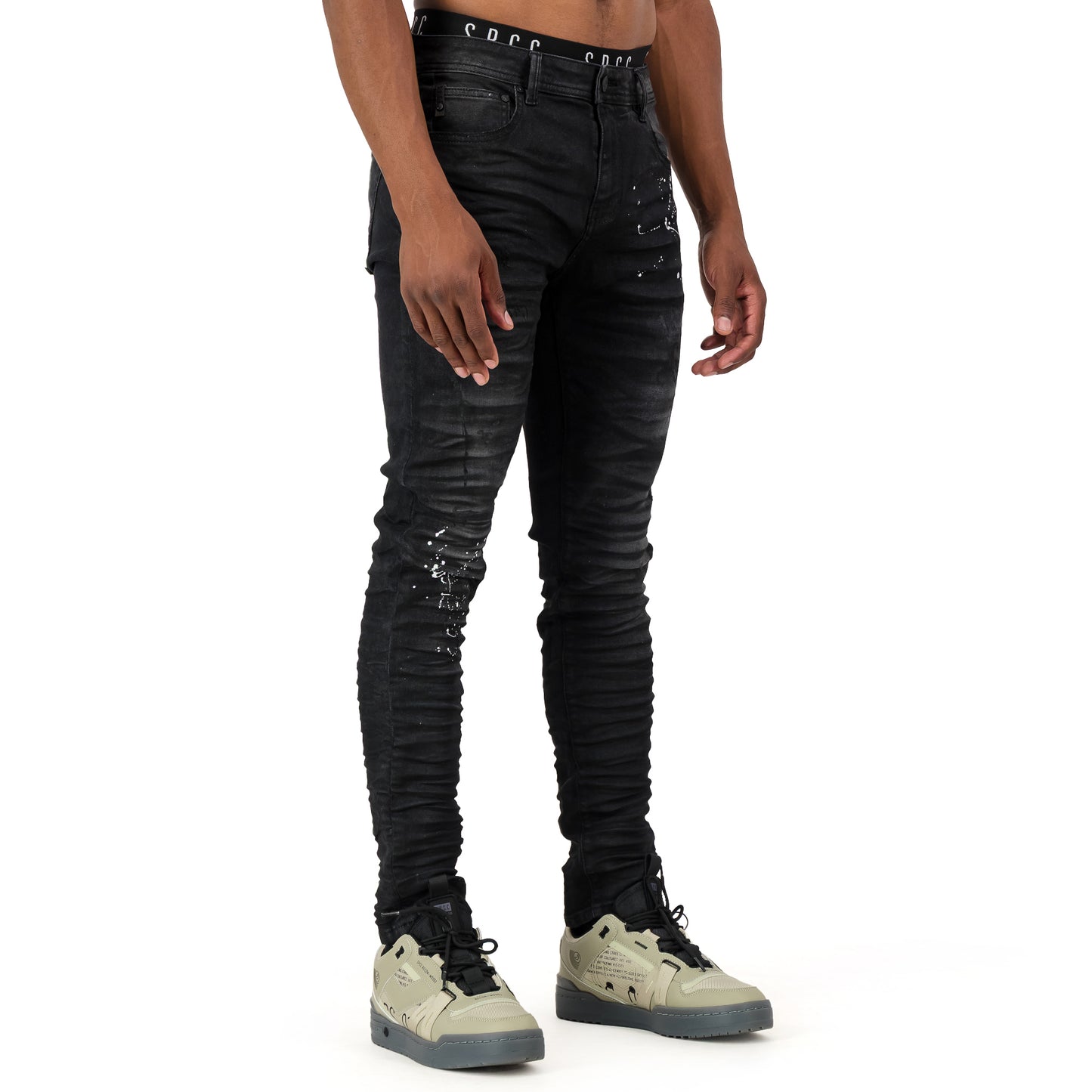 Cosmic Shade Jeans  - Black