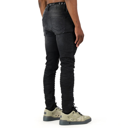 Cosmic Shade Jeans  - Black