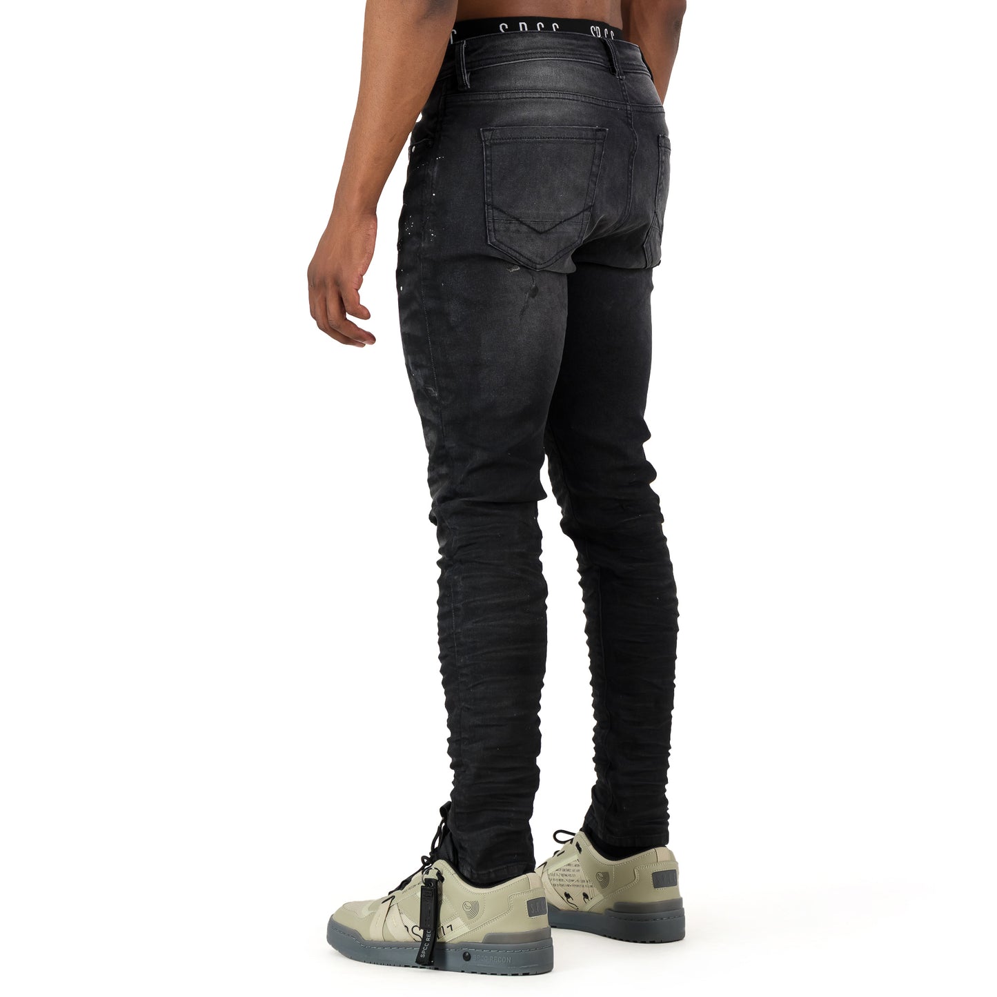 Cosmic Shade Jeans  - Black