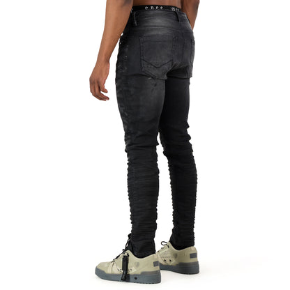 Cosmic Shade Jeans  - Black