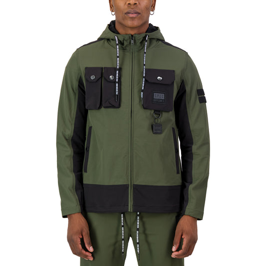 Defcon Renegade Jacket - Black/Fatigue