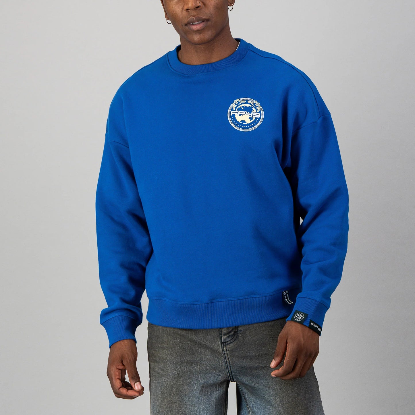 L04D1NG Sweat  - Blue