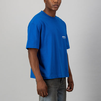 PL4Y3R Tee  - Blue