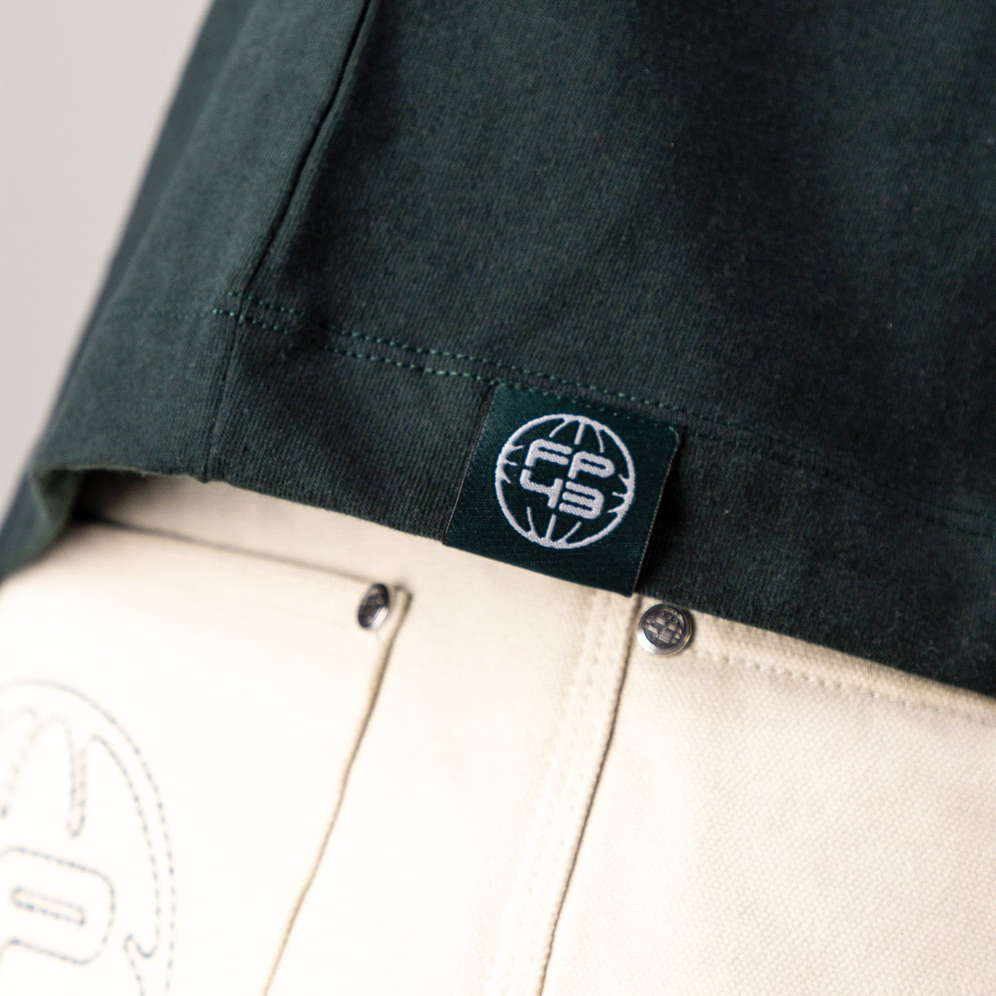 L1F3 Tee  - Dark Green