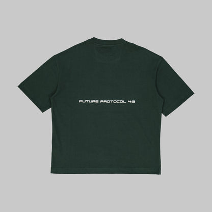 L1F3 Tee  - Dark Green