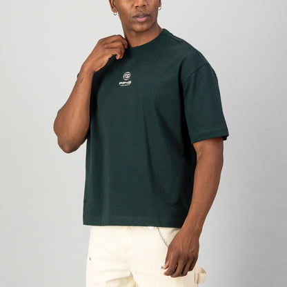 L1F3 Tee  - Dark Green