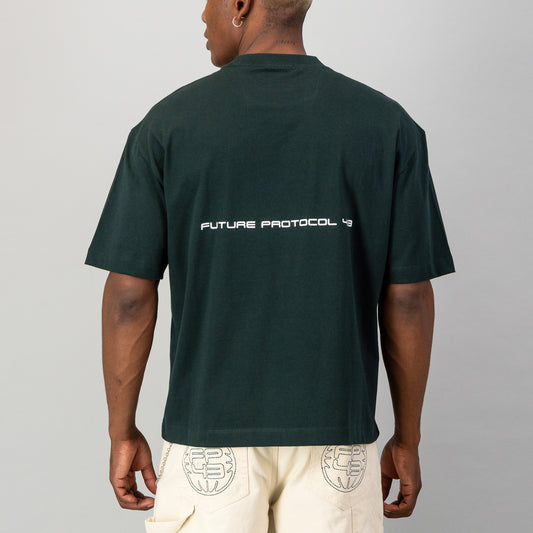 L1F3 Tee  - Dark Green
