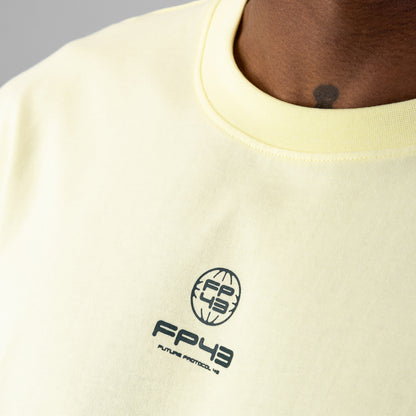 L1F3 Tee  - Light Yellow